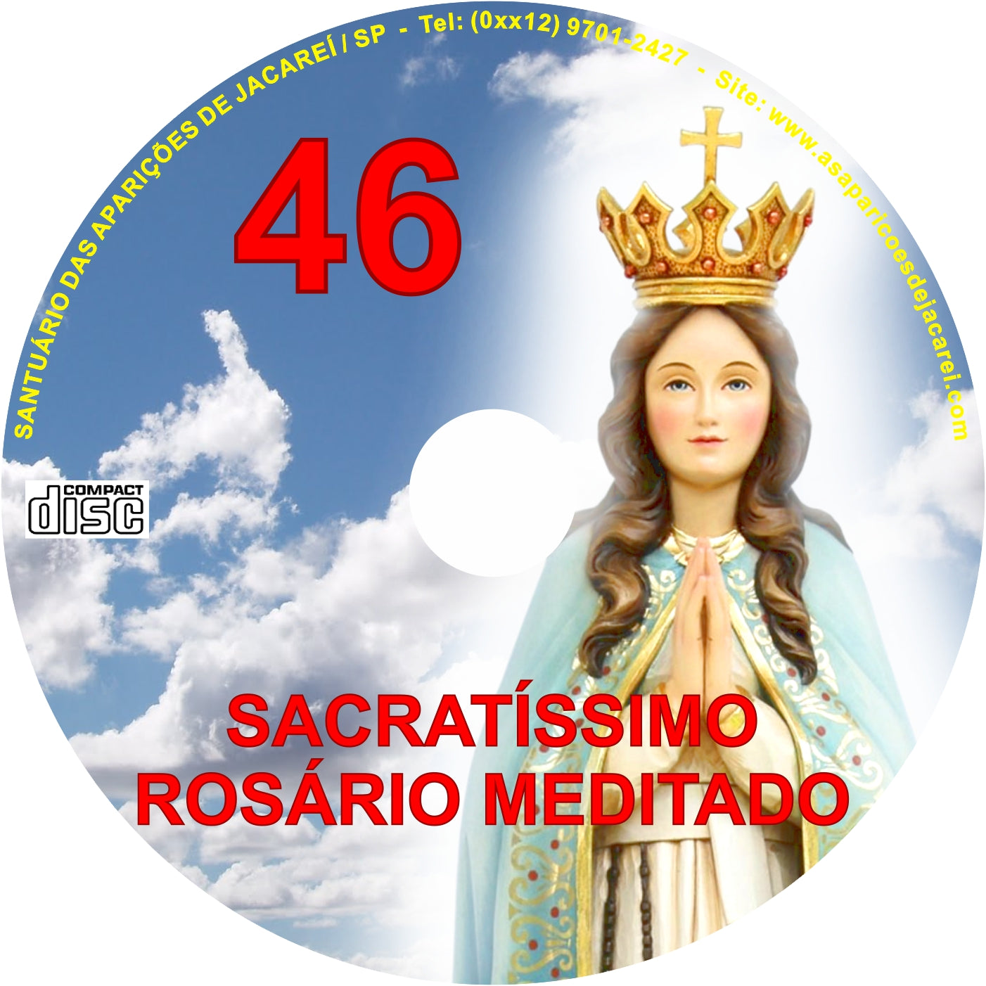 CD Rosário Meditado 046 CD Rosário Meditado 046